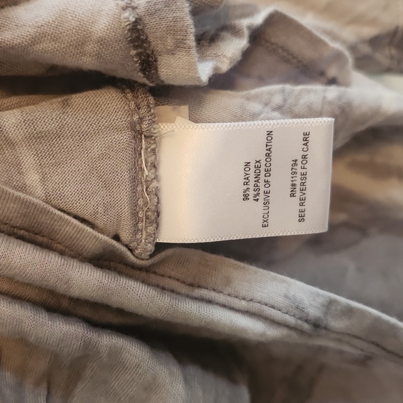 One World Long Bell Sleeve Peasant Top - Picture 6 of 6